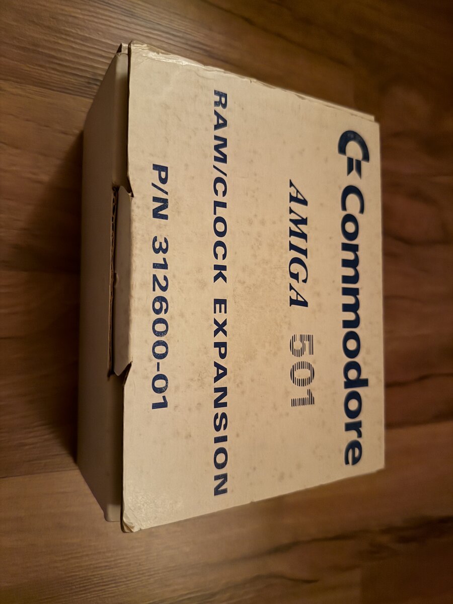 A501 512K expansion for Amiga 500 - photo 1