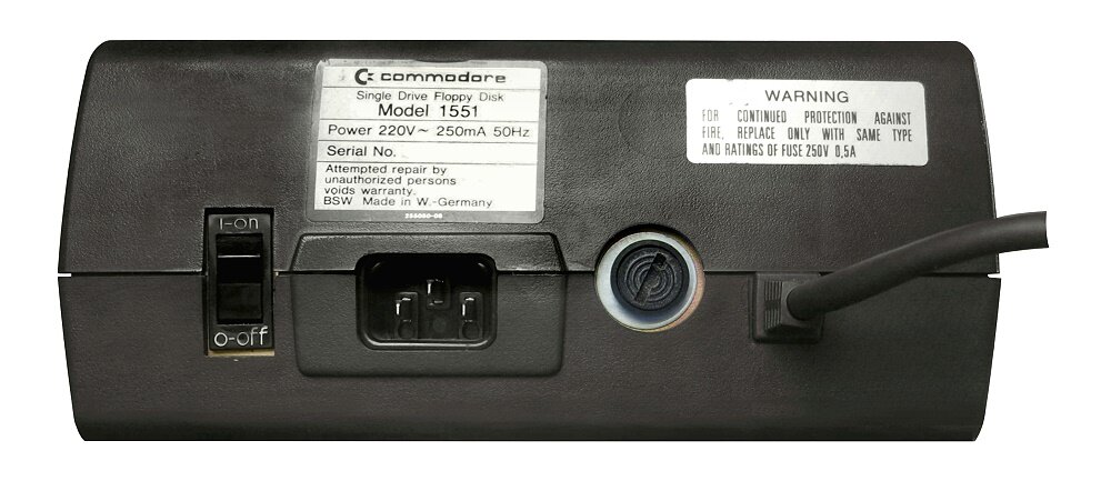 Commodore 1551 Floppy Disk Drive for Plus/4, 16 and 116 - photo 2