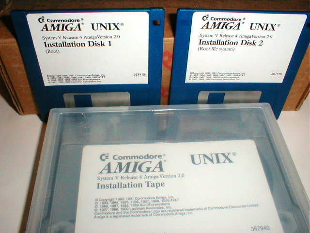 Commodore Amiga Unix System V - photo 4
