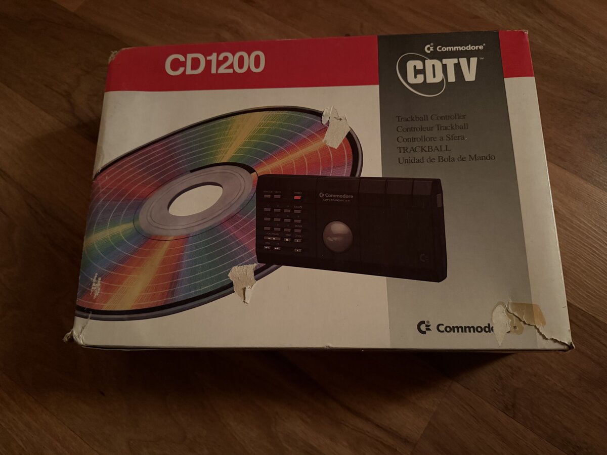 Commodore CD1200 CDTV trackball transmitter - photo 1