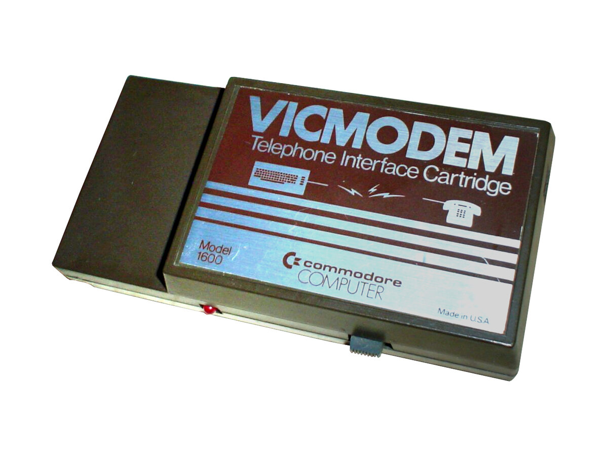 VicModem model 1600 for Vic 20 and Commodore 64 with VicTerm - photo 1