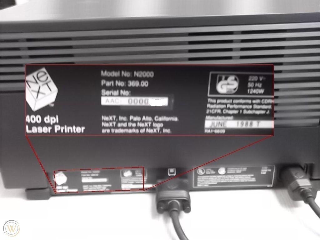 Next 400 dpi Laser Printer Model N2000 - photo 1