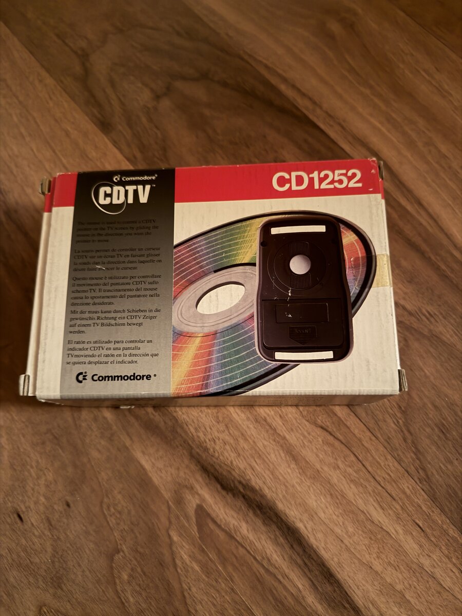 Commodore CD1252 Wireless infrared mouse for CDTV - photo 1