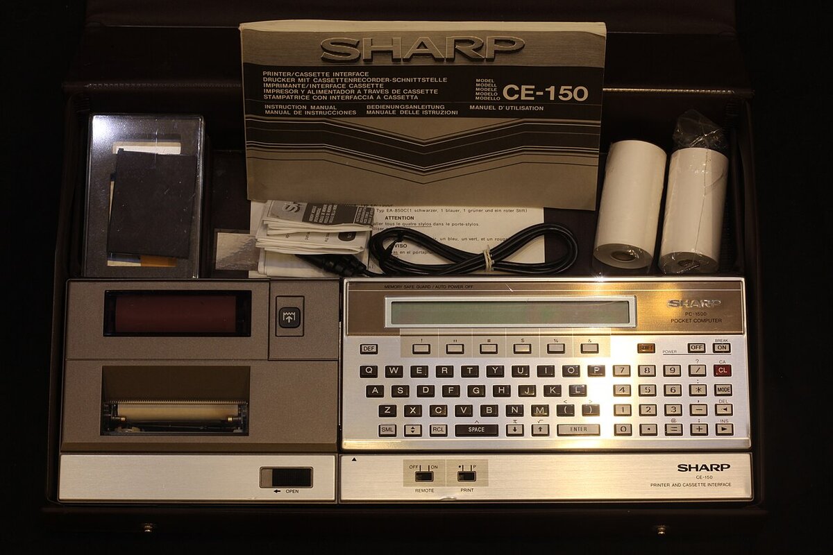 Sharp CE150 - Printer and cassette interface - Docking Station - photo 1