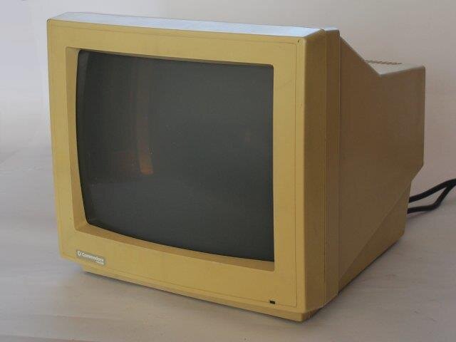 Commodore 1402 monochrome 12" TTL monitor for PC - photo 1