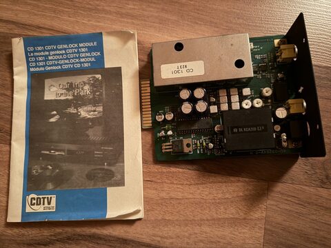 CD 1301 Genlock video card for Amiga CDTV