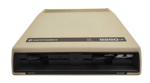 Commodore CBM 8250 LP Dual Drive Floppy Disk 