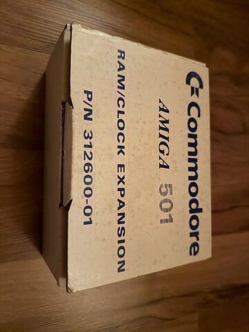 A501 512K expansion for Amiga 500