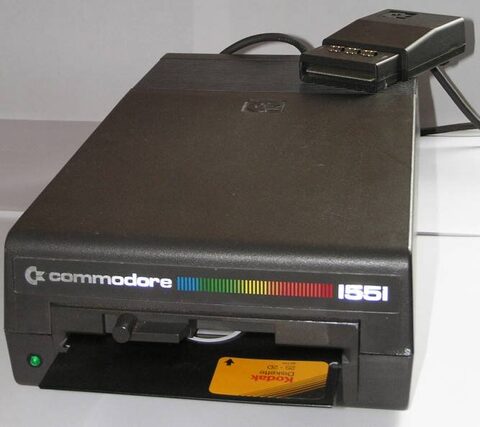 Commodore 1551 Floppy Disk Drive for Plus/4, 16 and 116