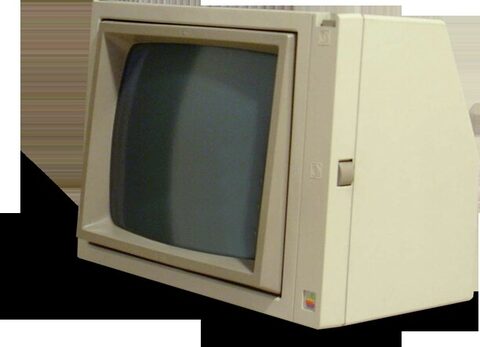 Apple AM2010P Apple ][ Green Phosphor Monitor