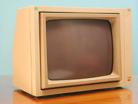 Apple AM2010 Apple ][ Green Phosphor Monitor