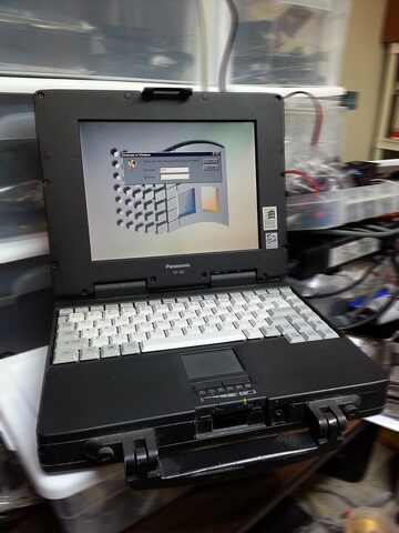 Panasonic CF25 laptop computer
