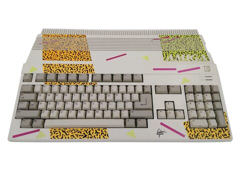 Amiga 500 new art "Tiger" Stefanie Tucking design