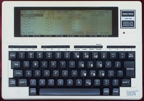Tandy Radio Shack TRS 80 Model 100 Portable Computer