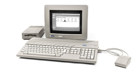 Atari SM124 Monochrome Monitor