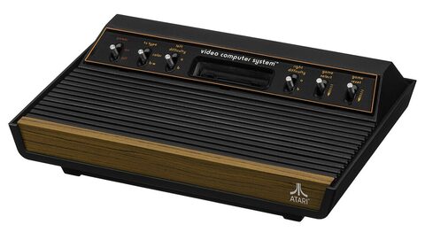 Atari 2600 VCS "woody" 6 keys